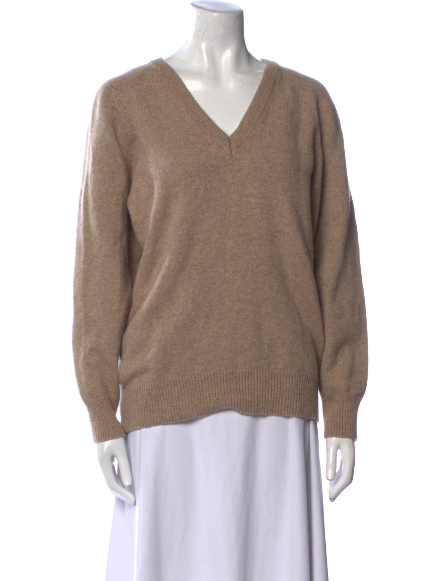 ALMINA concept Merino Wool V-Neck Sweater