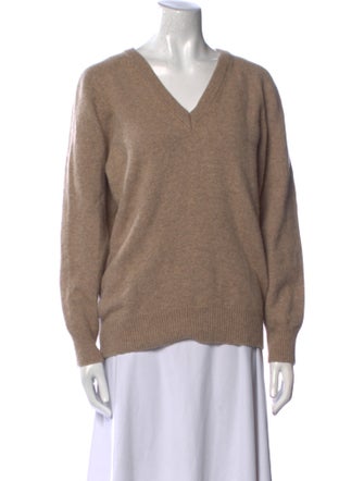 ALMINA concept Merino Wool V-Neck Sweater