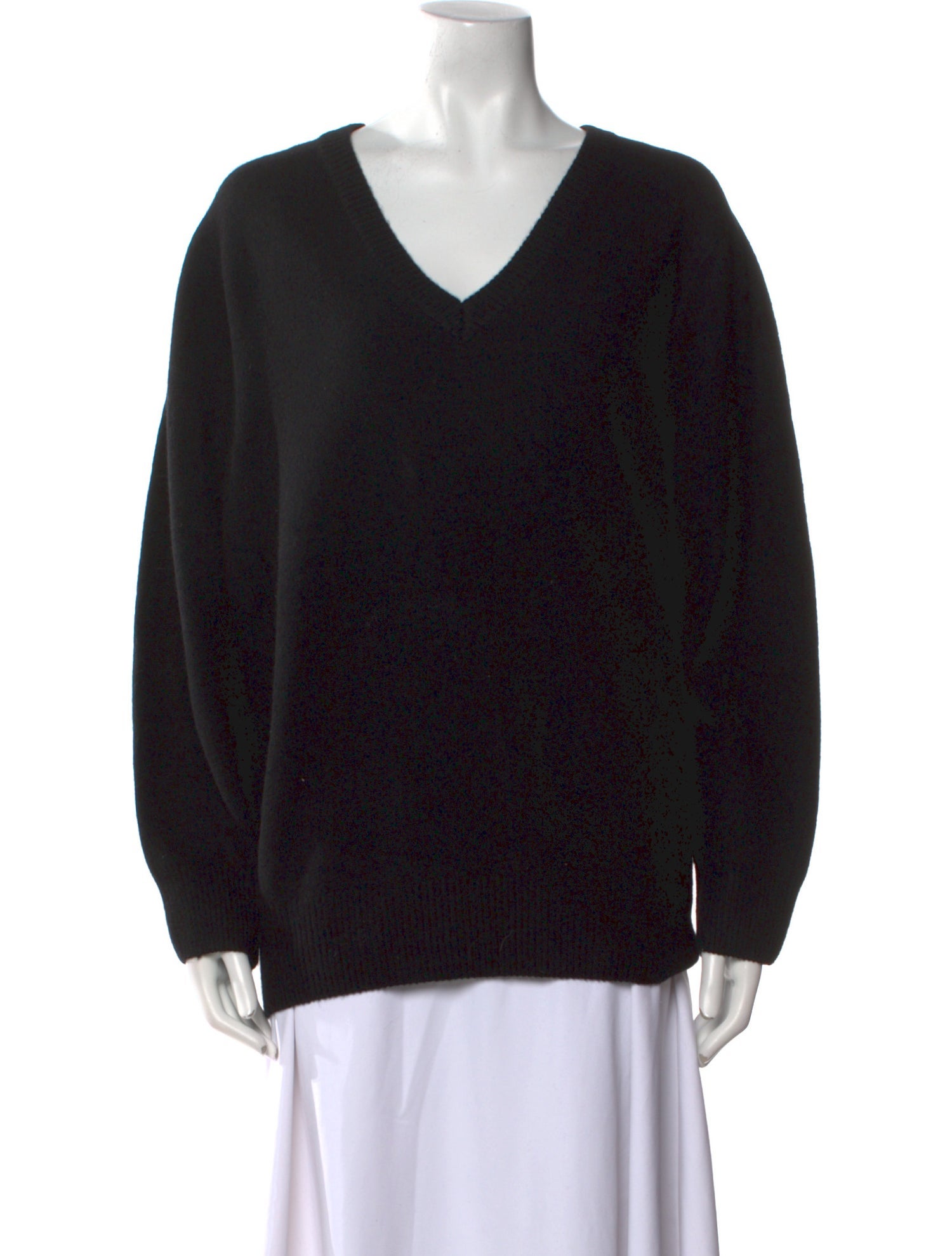 ALMINA concept Merino Wool V-Neck Sweater