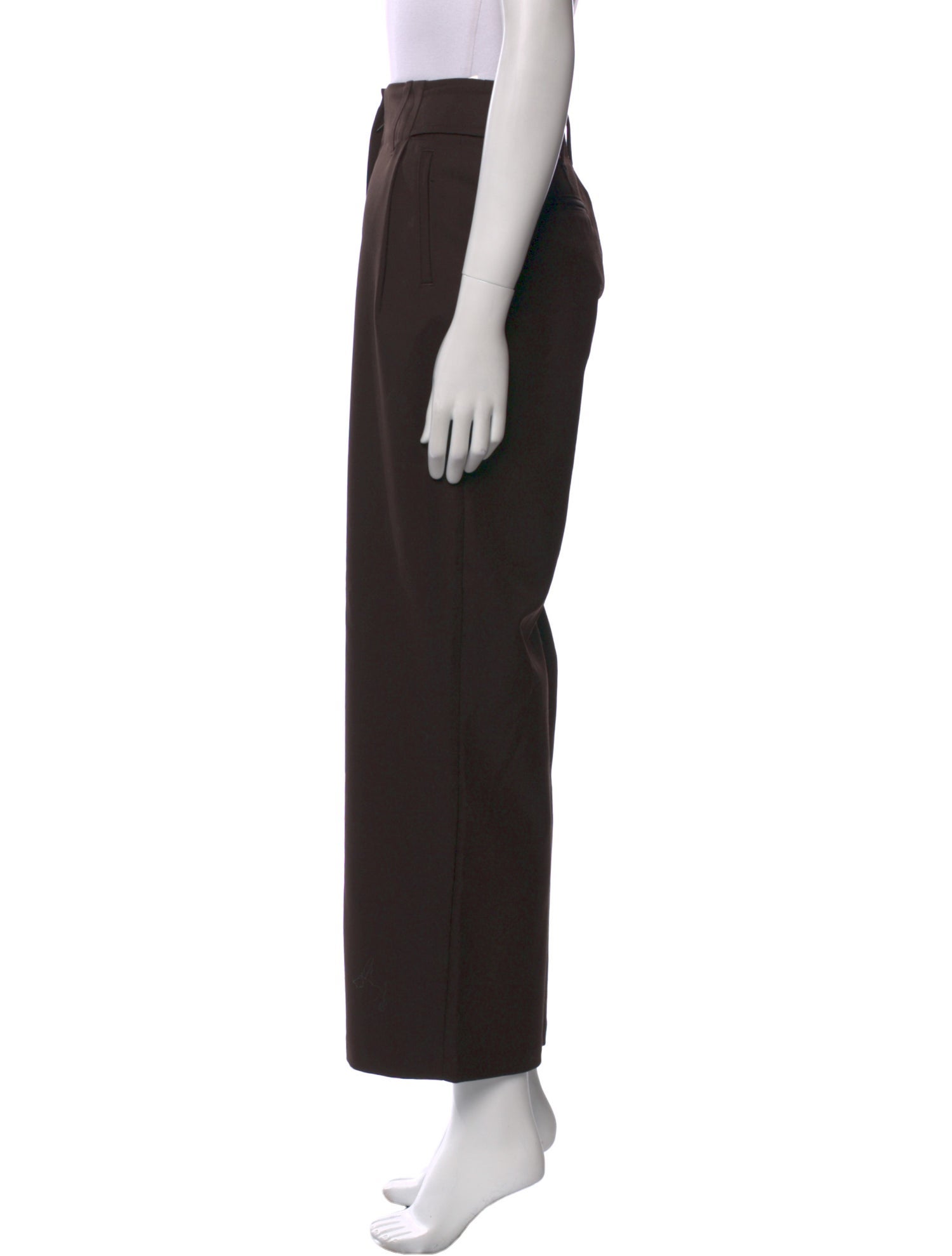 ALMINA concept Wool Wide Leg Pants