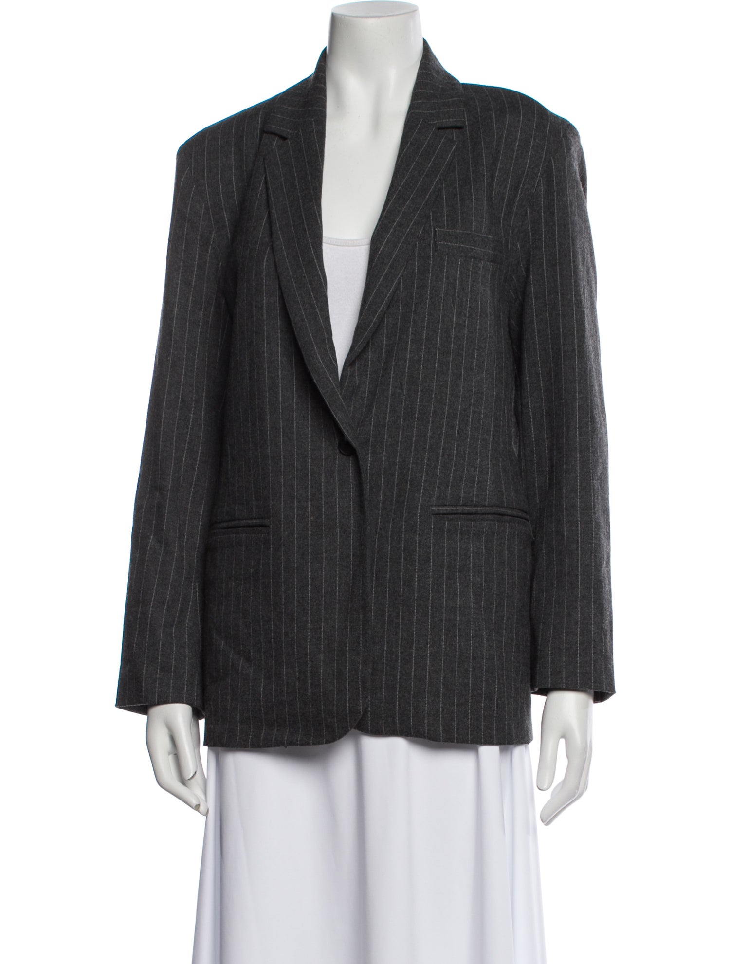 ALMINA concept Striped Blazer