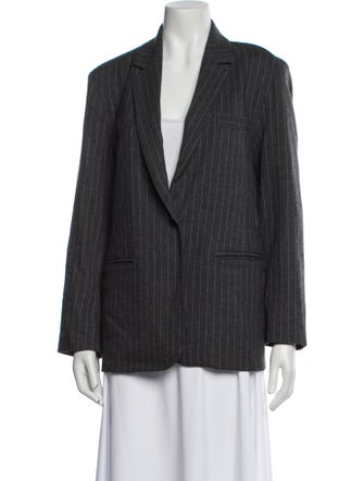 ALMINA concept Striped Blazer