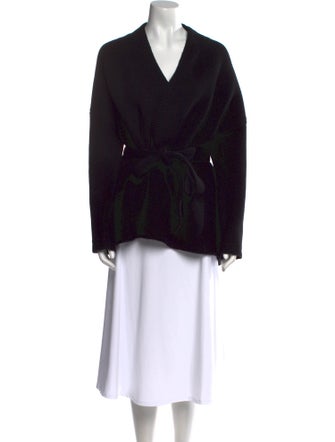 ALMINA concept Merino Wool V-Neck Sweater