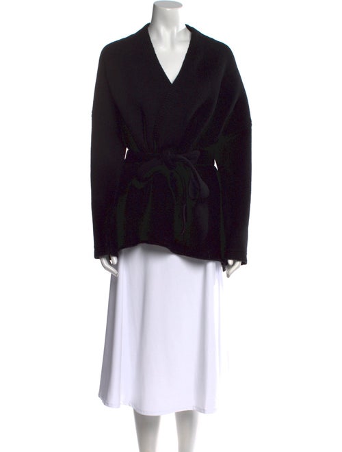 ALMINA concept Merino Wool V-Neck Sweater