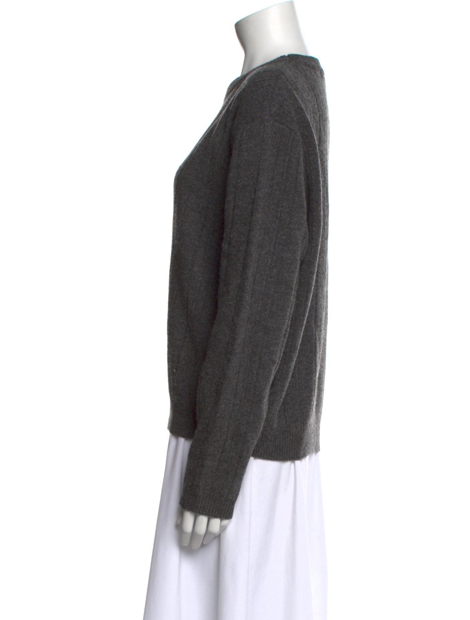 ALMINA concept Wool Crew Neck Sweater