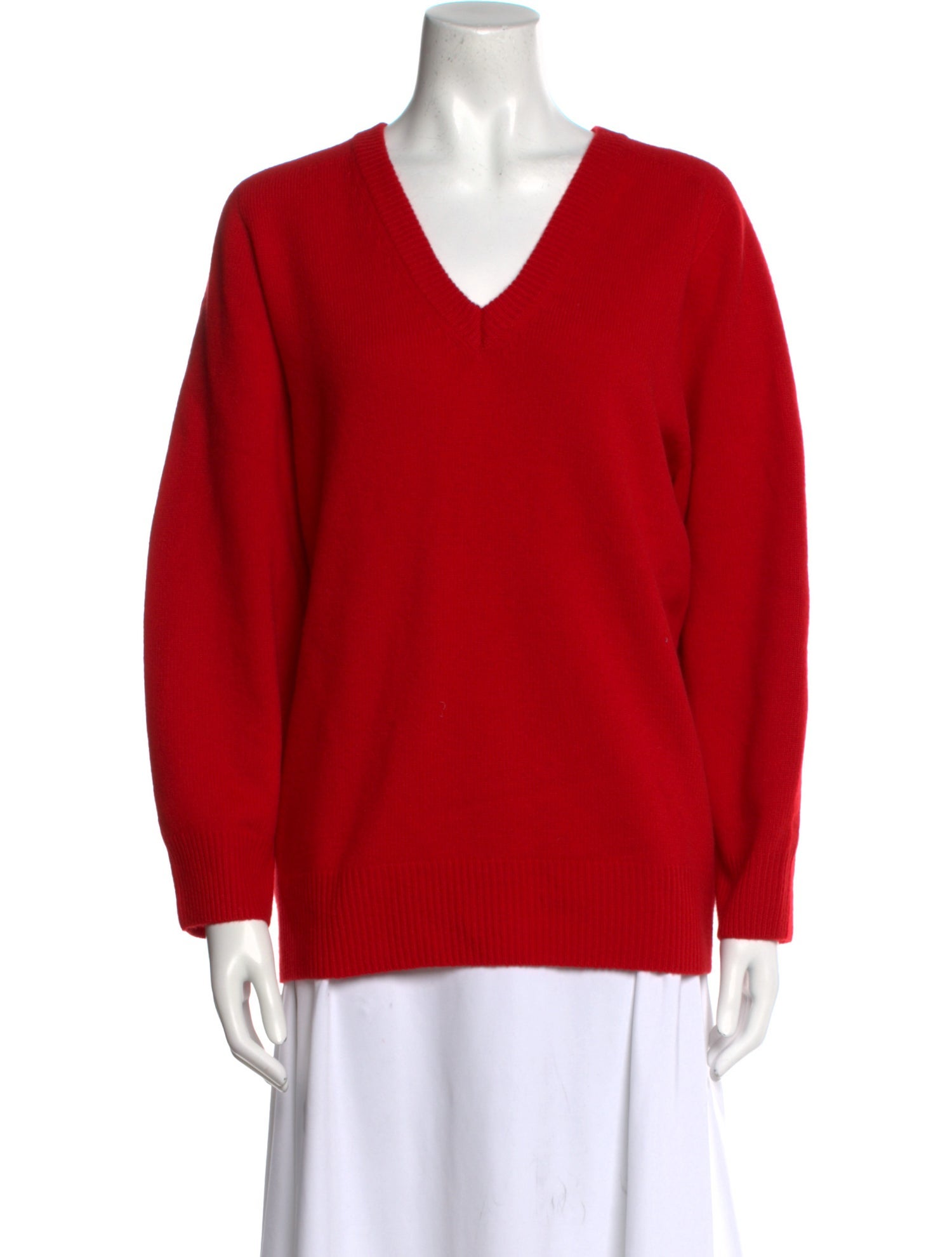 ALMINA concept Merino Wool V-Neck Sweater