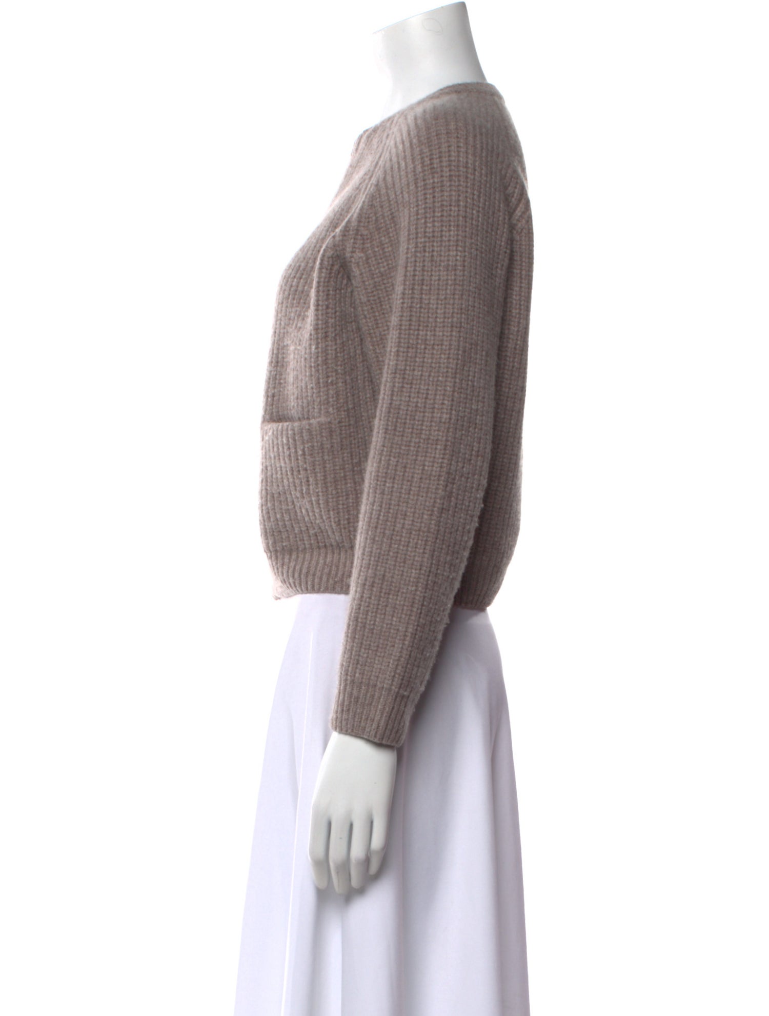ALMINA concept Merino Wool Crew Neck Sweater