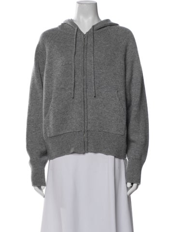 Pre-owned Almina Concept Merino Wool Jacket In Gray
