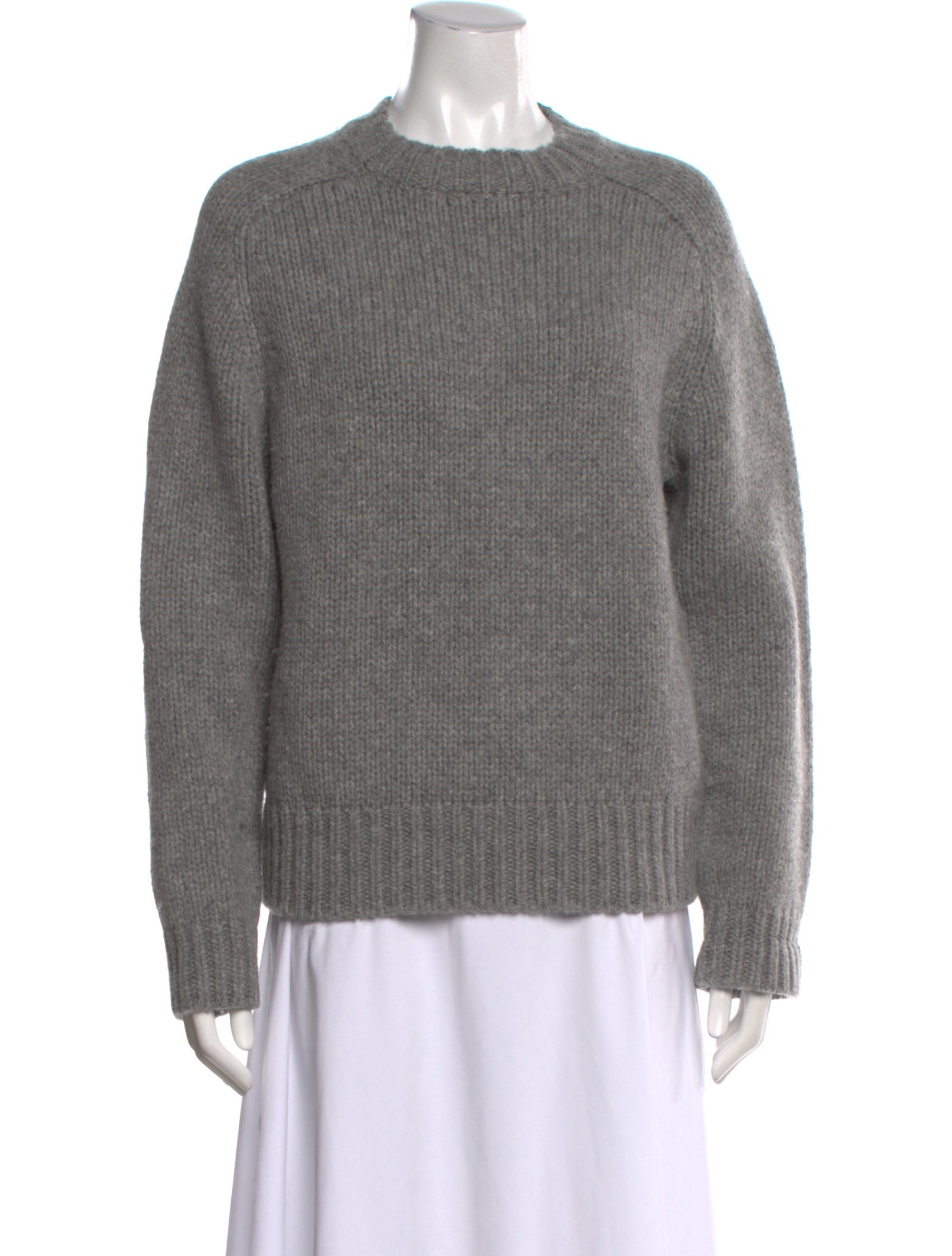 Merino Wool Crew Neck Sweater