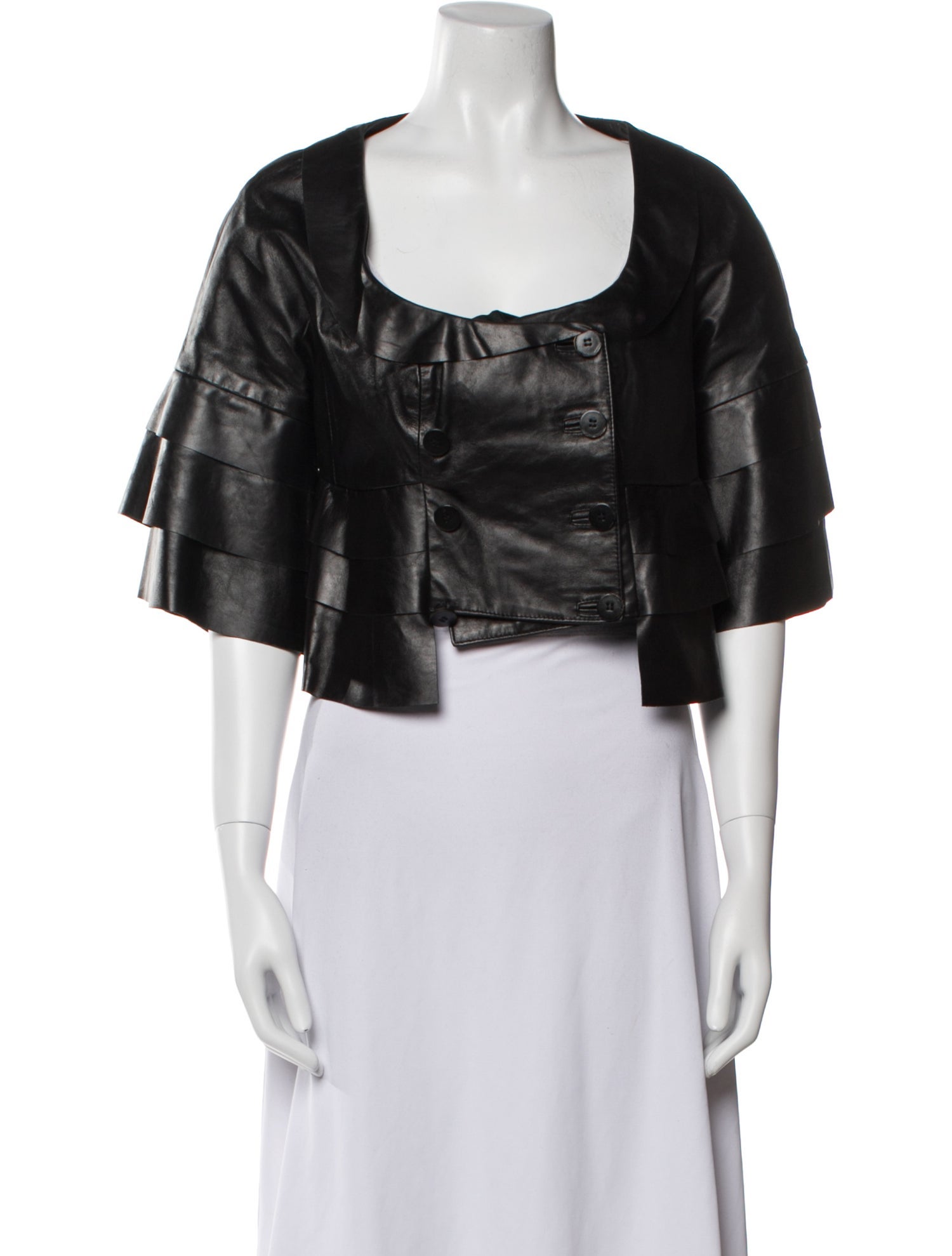 AFG 1972 Leather Evening Jacket