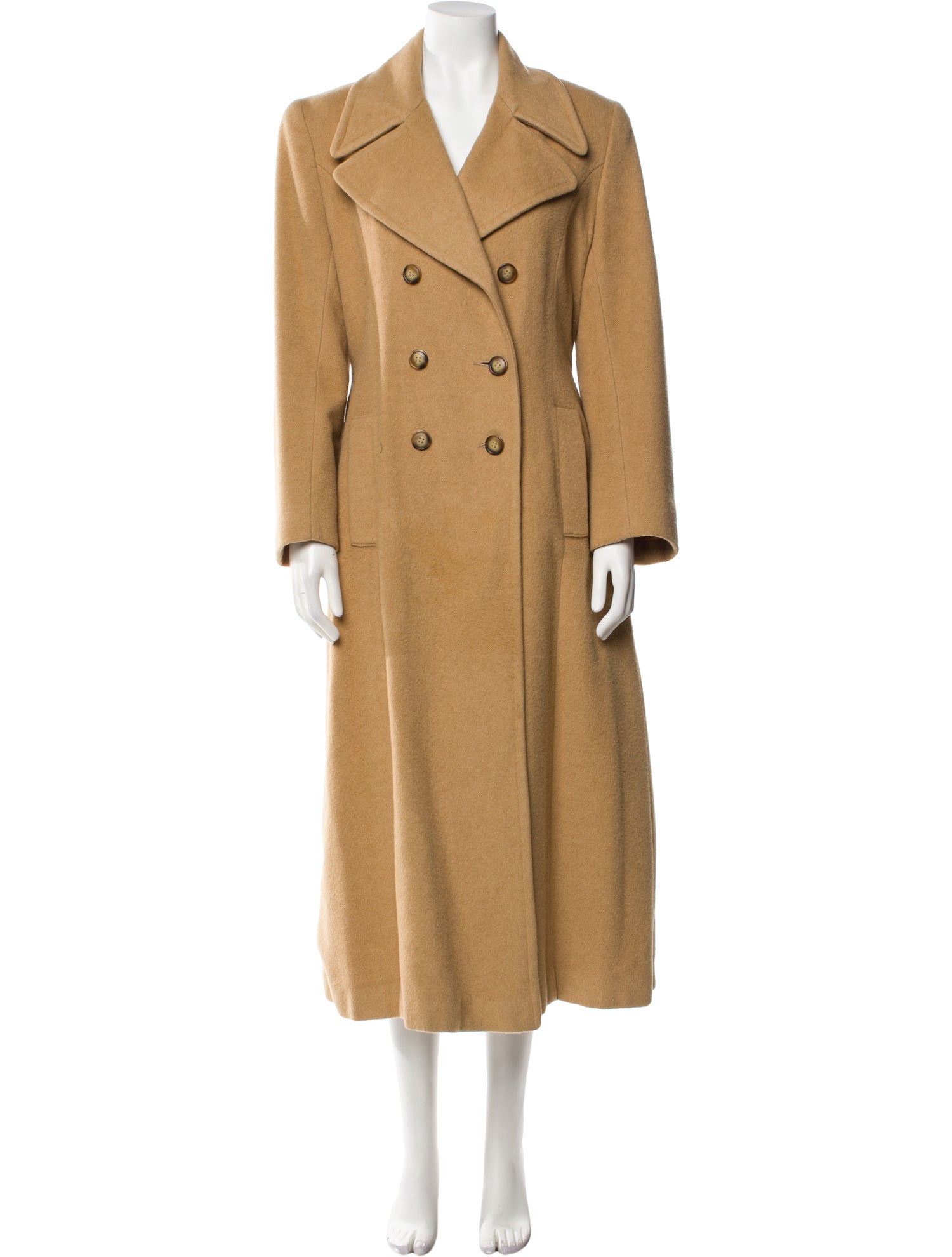 Albert Furs Silk Trench Coat