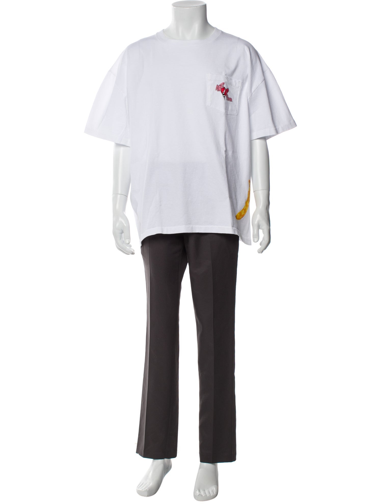 Anti Promo Eat Your Greens Graphic Print T-Shirt w/ Tags