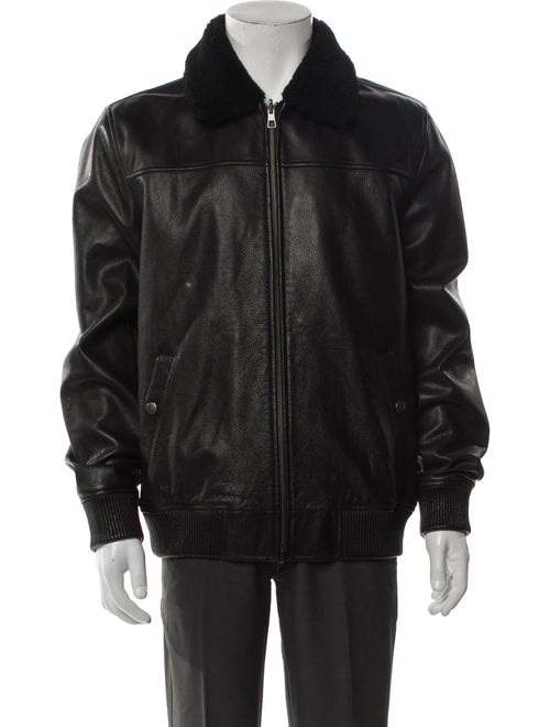 Adriano Goldschmied Leather Moto Jacket