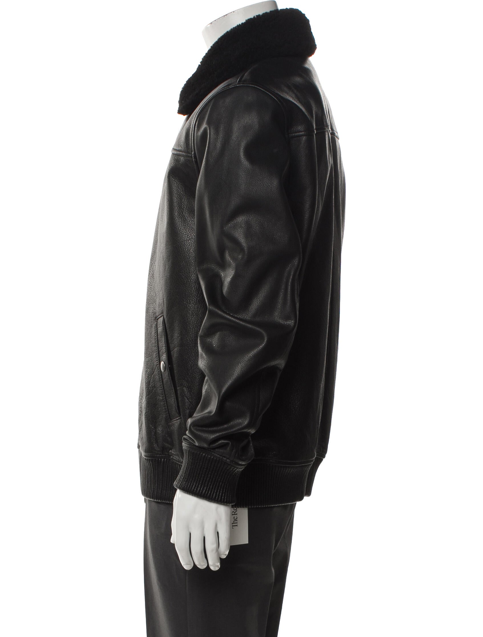 Adriano Goldschmied Leather Moto Jacket