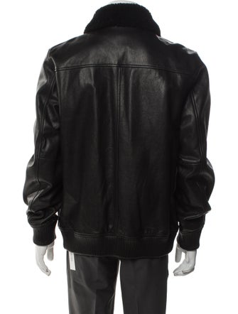 Adriano Goldschmied Leather Moto Jacket