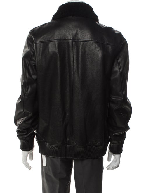 Adriano Goldschmied Leather Moto Jacket
