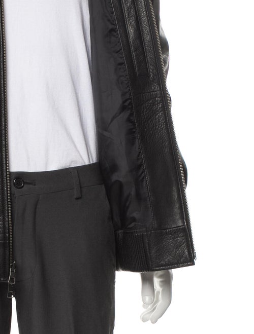 Adriano Goldschmied Leather Moto Jacket