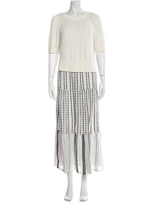 Agnona x LemLem Striped Long Dress