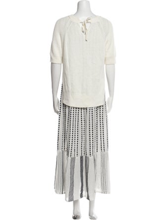 Agnona x LemLem Striped Long Dress