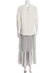Agnona x LemLem Striped Long Dress