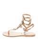 Ancient Greek Sandals Leather Gladiator Sandals