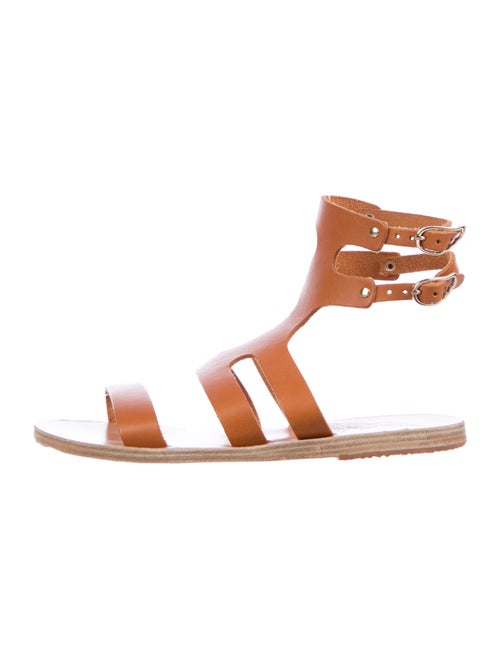 Ancient Greek Sandals Leather Gladiator Sandals Or