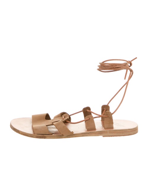 Ancient Greek Sandals Leather Gladiator Sandals
