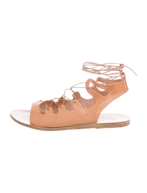 Ancient Greek Sandals Leather Gladiator Sandals Br
