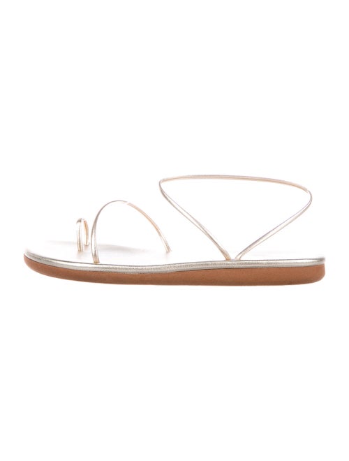 Ancient Greek Sandals Leather Sandals Gold