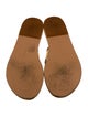 Ancient Greek Sandals Leather Slides