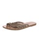 Ancient Greek Sandals Leather Slides