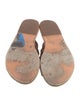 Ancient Greek Sandals Suede Slides