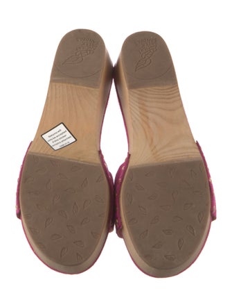 Ancient Greek Sandals Suede Slides