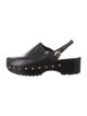 Ancient Greek Sandals Leather Studded Accents Slingback Flats