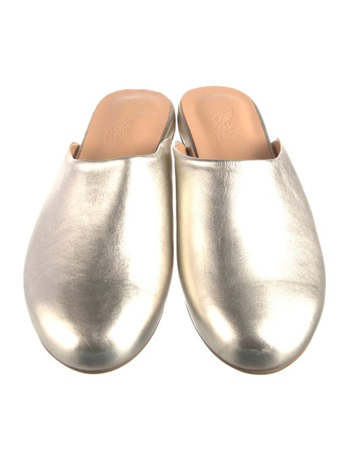 Ancient Greek Sandals Leather Mules