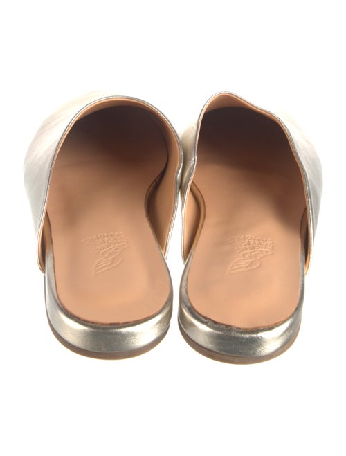 Ancient Greek Sandals Leather Mules