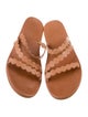 Ancient Greek Sandals Leather Slides