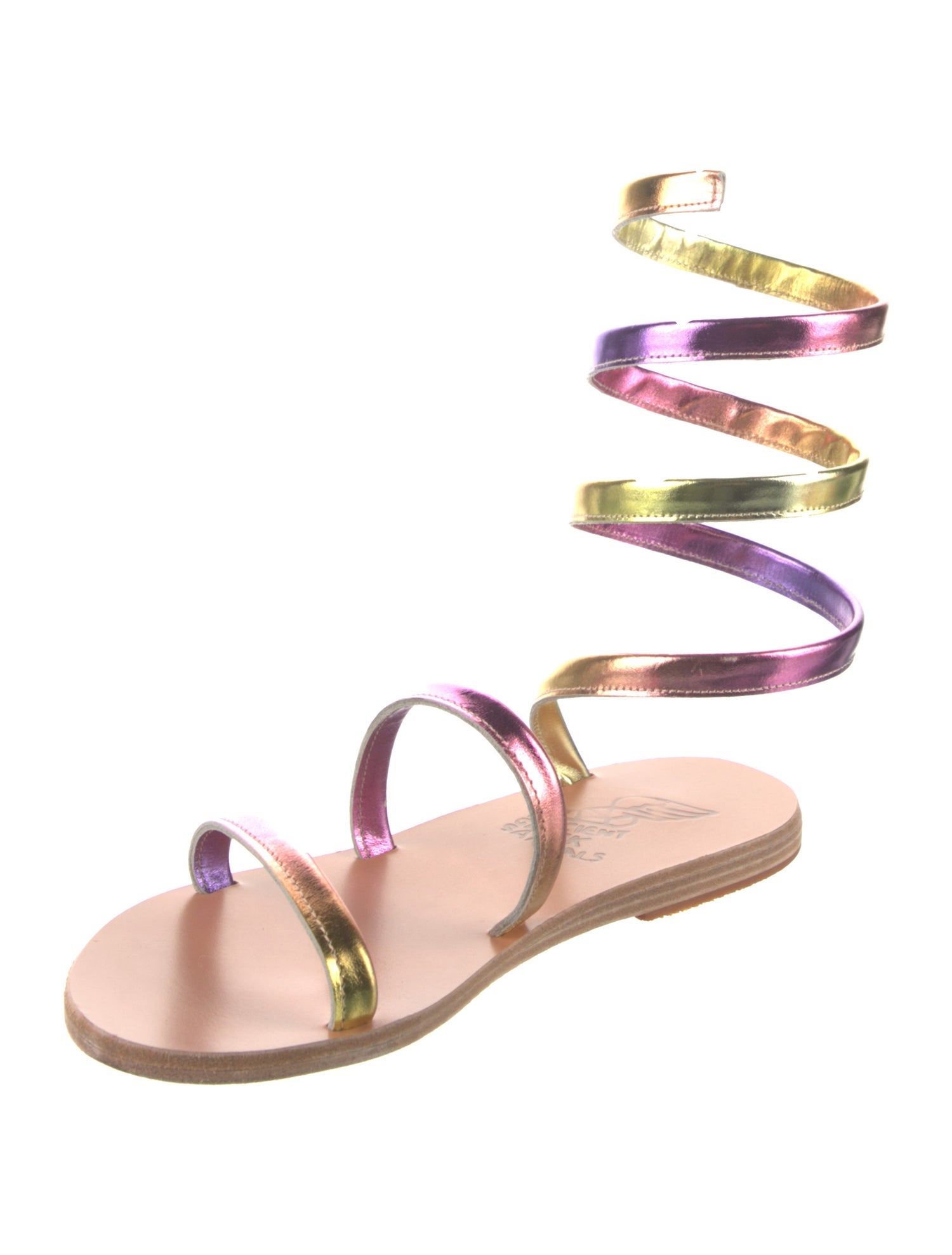 Ancient Greek Sandals Leather Gladiator Sandals