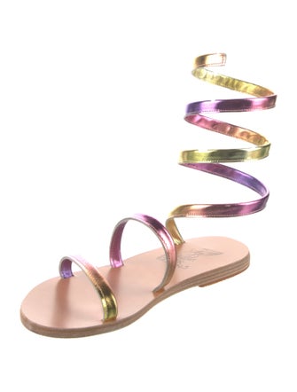 Ancient Greek Sandals Leather Gladiator Sandals