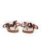 Ancient Greek Sandals Leather Crystal Embellishments T-Strap Sandals