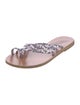 Ancient Greek Sandals Leather Slides