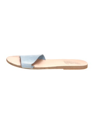 Ancient Greek Sandals Suede Slides IT 40 | 10