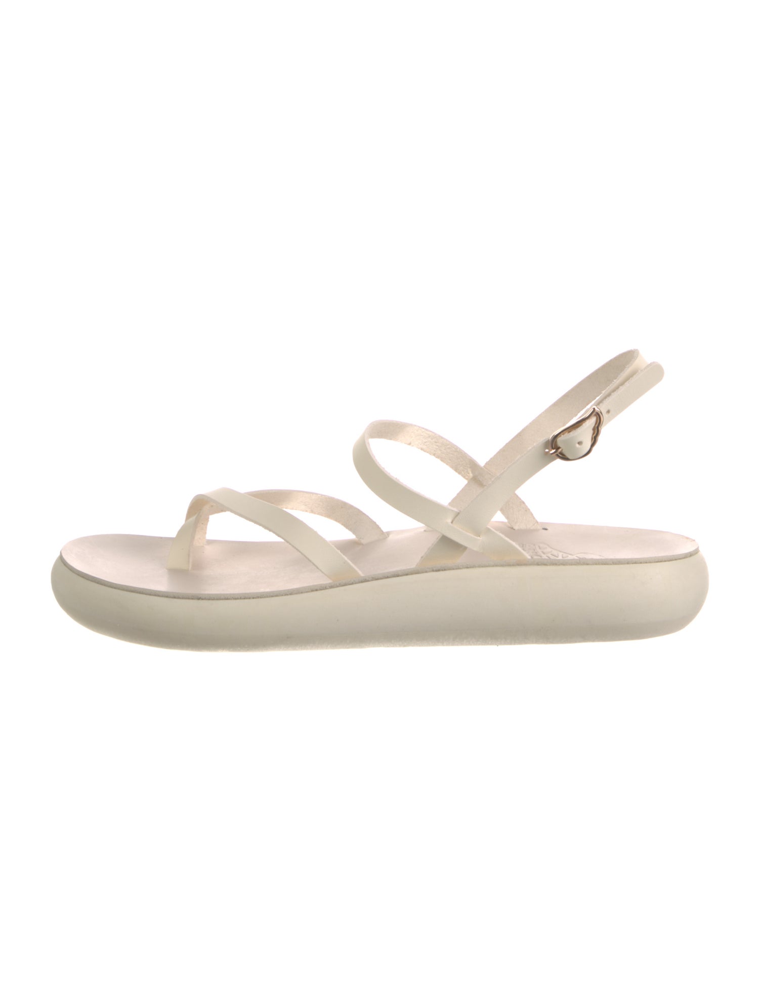 Ancient Greek Sandals Leather Slingback Sandals