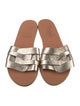Ancient Greek Sandals Leather Slides