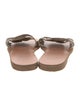 Ancient Greek Sandals Leather Slides