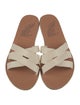 Ancient Greek Sandals Leather Slides