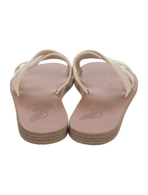 Ancient Greek Sandals Leather Slides