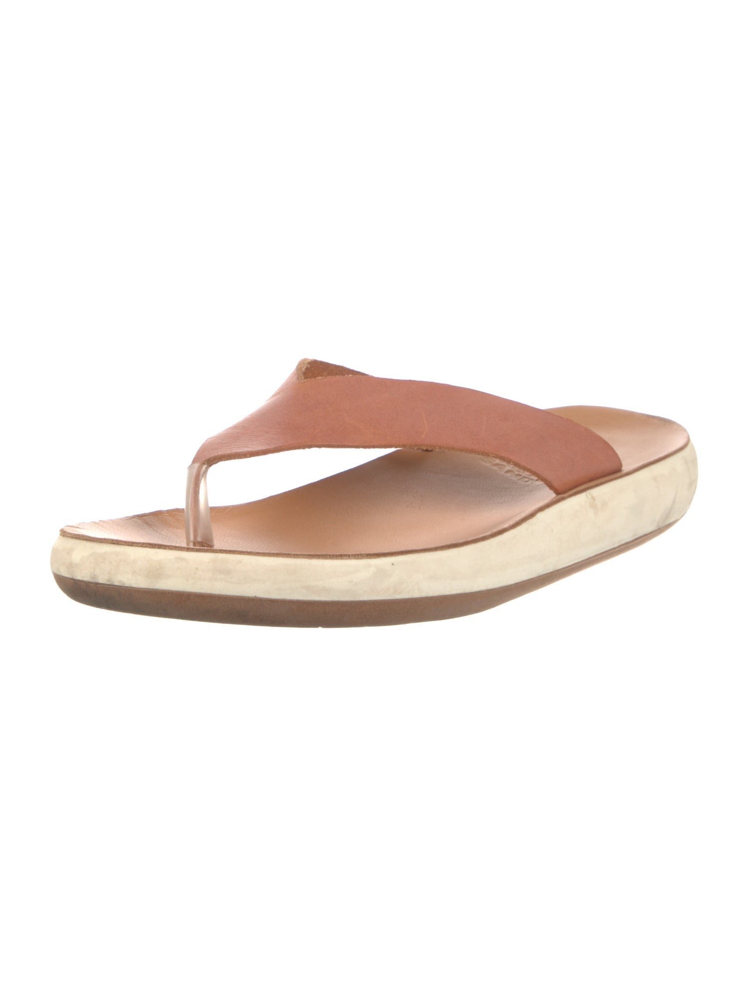 Ancient Greek Sandals Leather Flip Flops