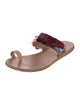 Ancient Greek Sandals Leather Slides