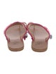 Ancient Greek Sandals Leather Slides